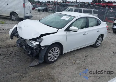 2015 Nissan Sentra Sv from USA, damaged, VIN 3N1AB7APXFY231377